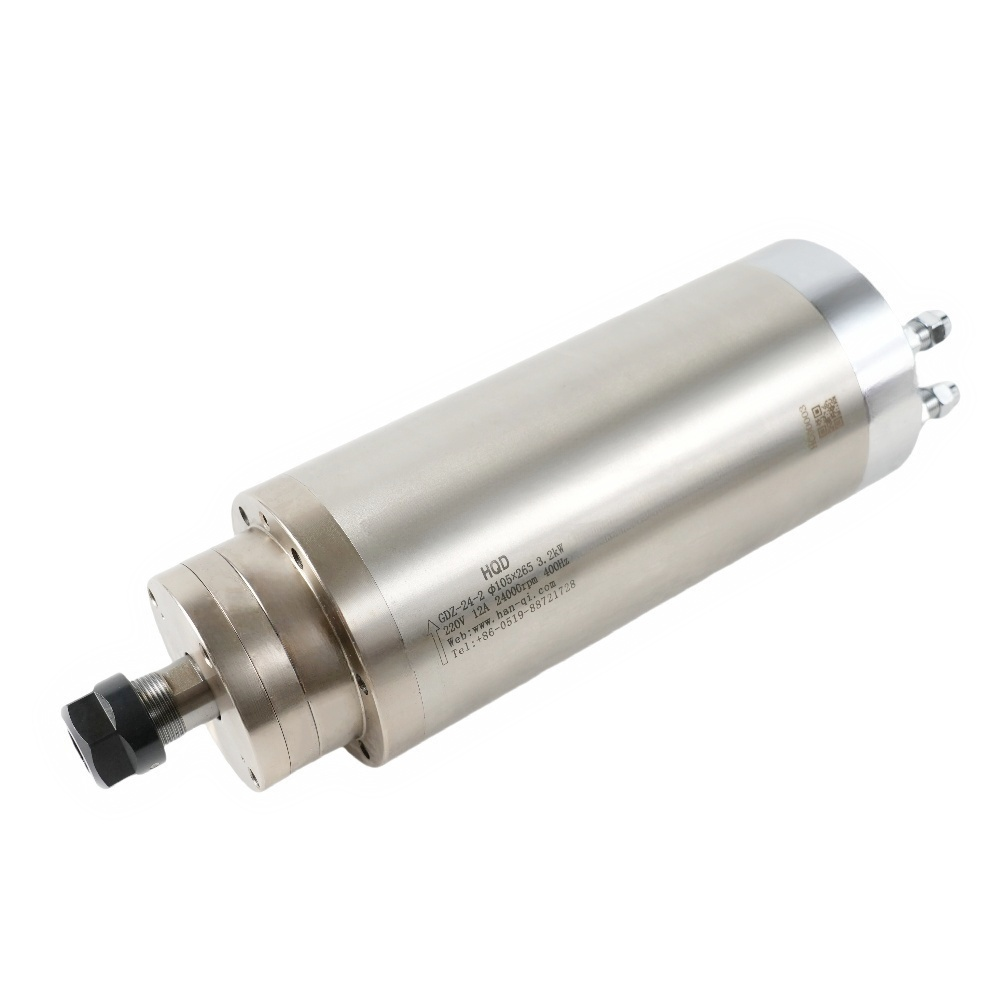Home 3 hqd gdz 24 2/3.2kw,105mm 220v water cooled spindle motor