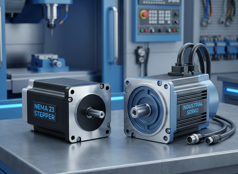 stepper motors vs. servo motors: which one does your cnc project actually need?