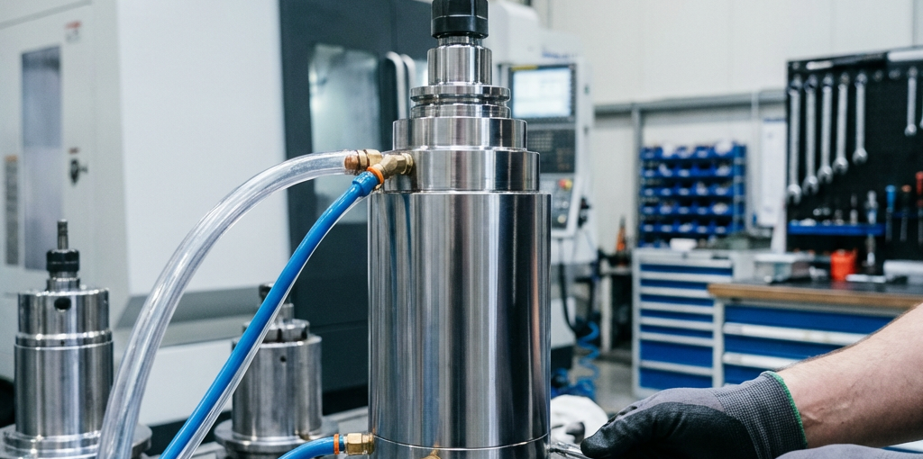 mastering water cooled spindle maintenance: a guide to cnc longevity
