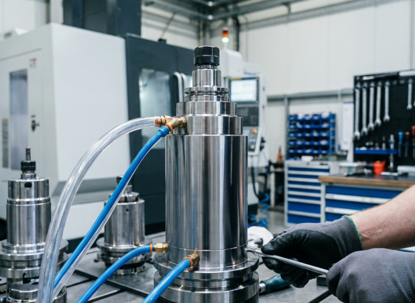 mastering water cooled spindle maintenance: a guide to cnc longevity