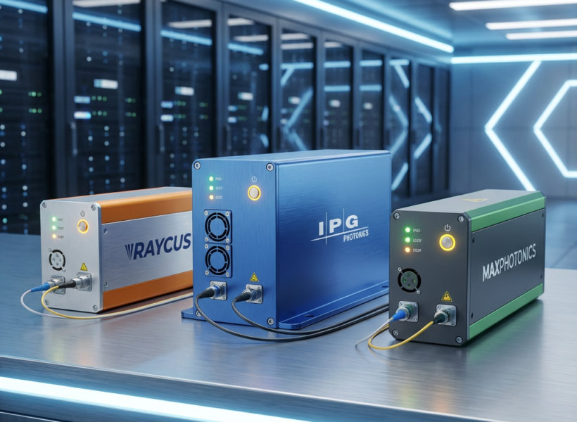 comparing fiber laser sources: raycus vs. ipg vs. max