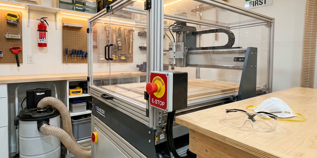 essential safety tips for operating cnc routers in home workshops