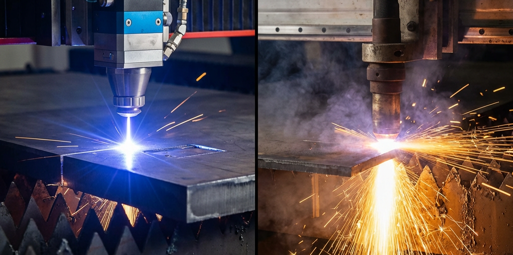 fiber laser cutting vs. plasma cutting: speed, precision, and cost analysis