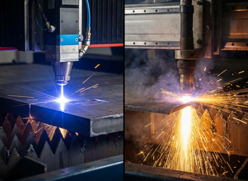 fiber laser cutting vs. plasma cutting: speed, precision, and cost analysis