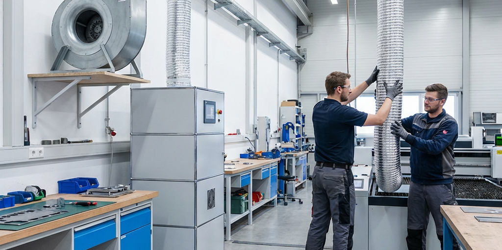 How to Set Up a Safe and Effective Exhaust System for Your Laser Machine how to set up a safe and effective exhaust system for your laser machine