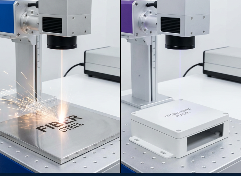 choosing between fiber laser and uv laser for precision marking