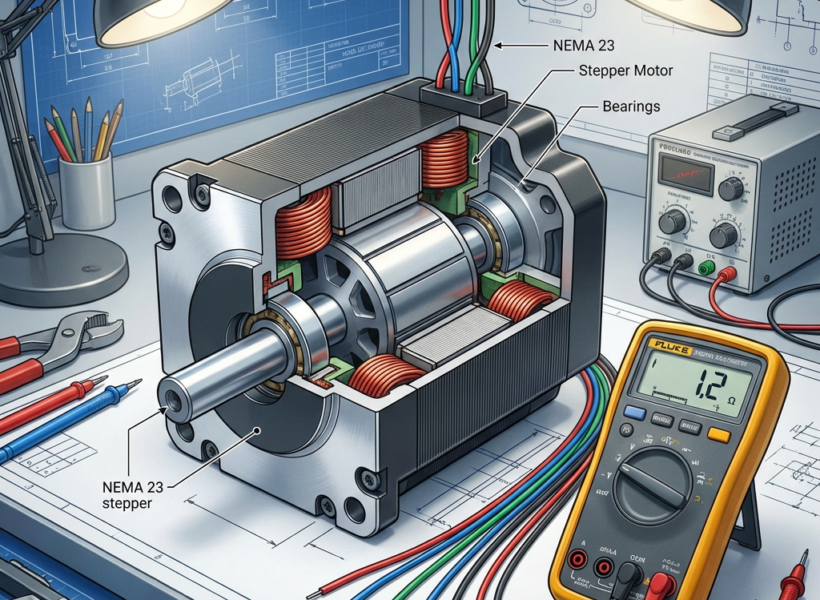how to troubleshoot and repair common stepper motor issues
