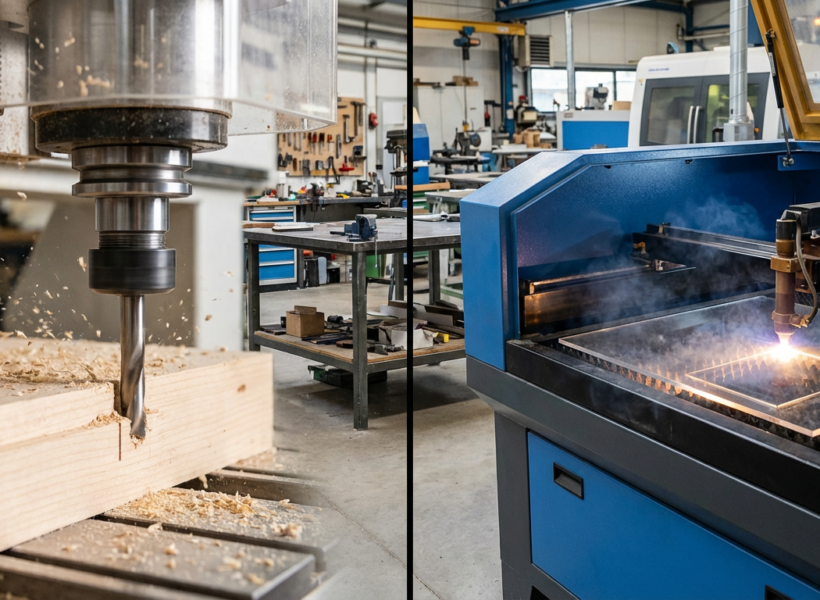 laser cutting vs. mechanical routing: when to use which technology