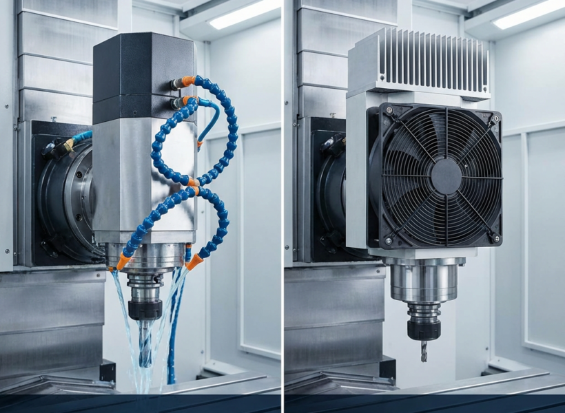 water vs. air cooling: which cnc spindle cooling system is right for you?